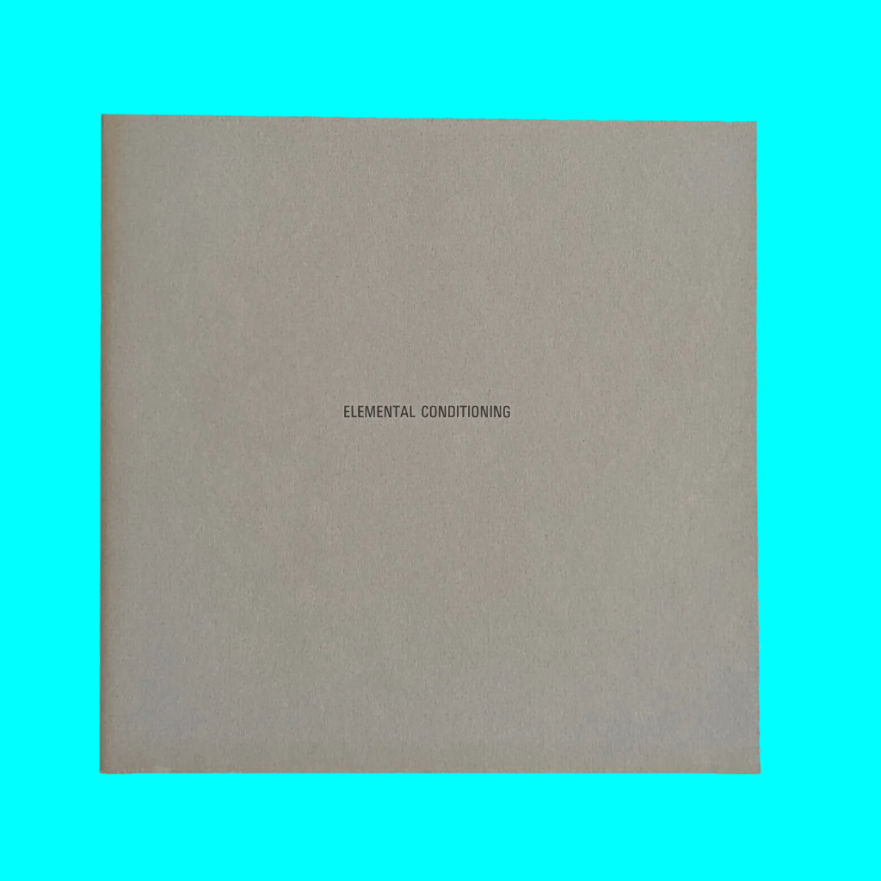 John Hillard: Elemental Conditioning