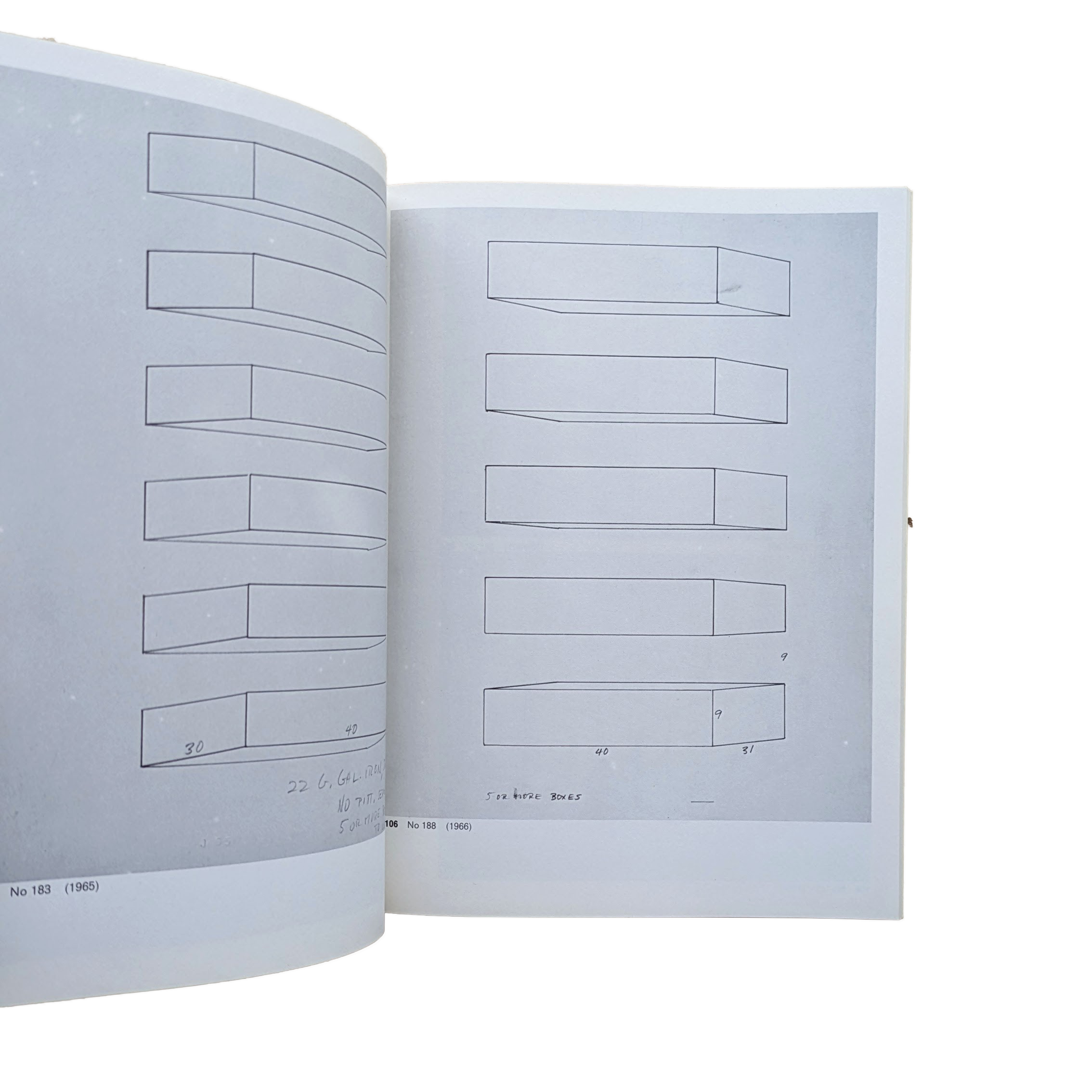 Donald Judd Drawings 1956 - 1976