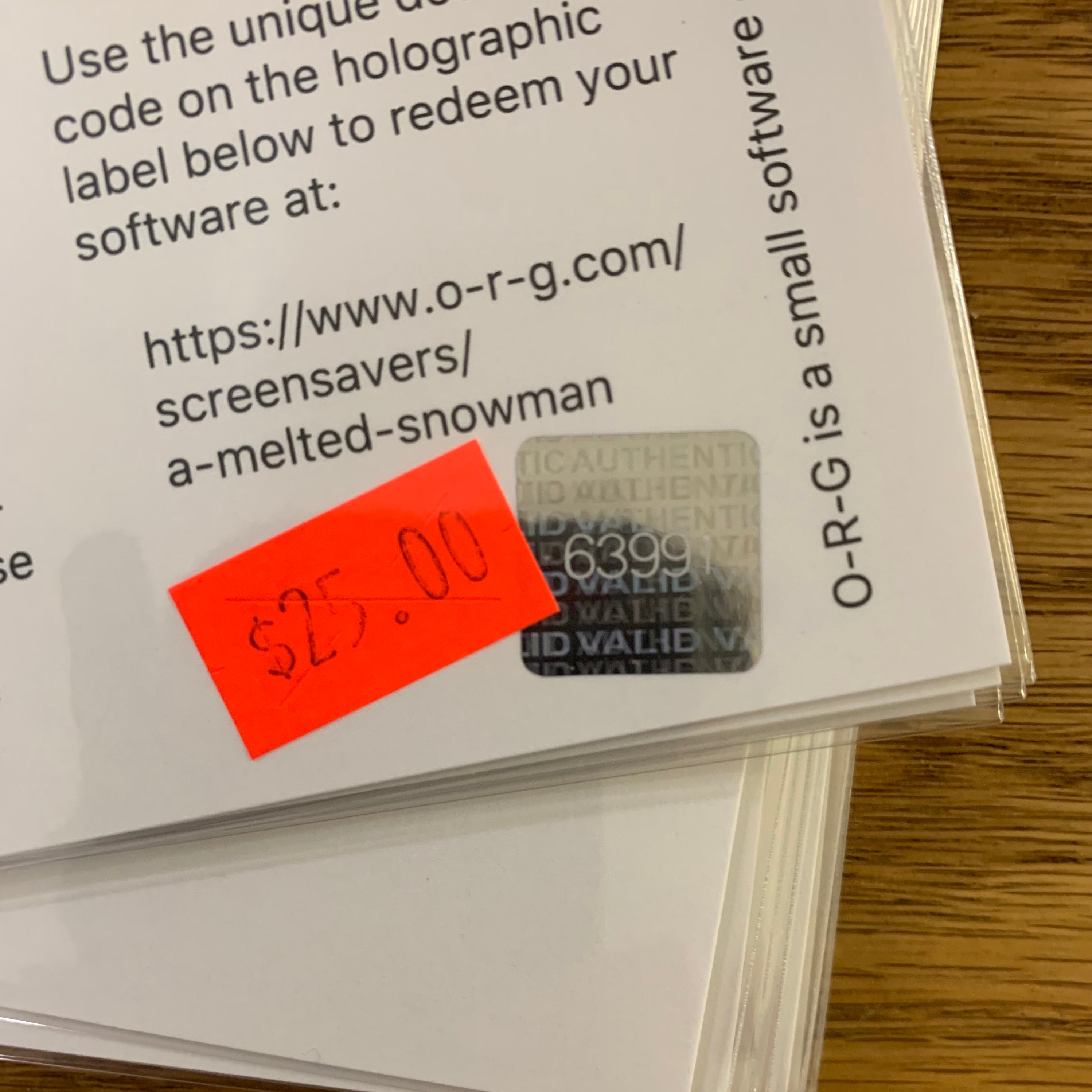 A Melting Snowman by O-R-G